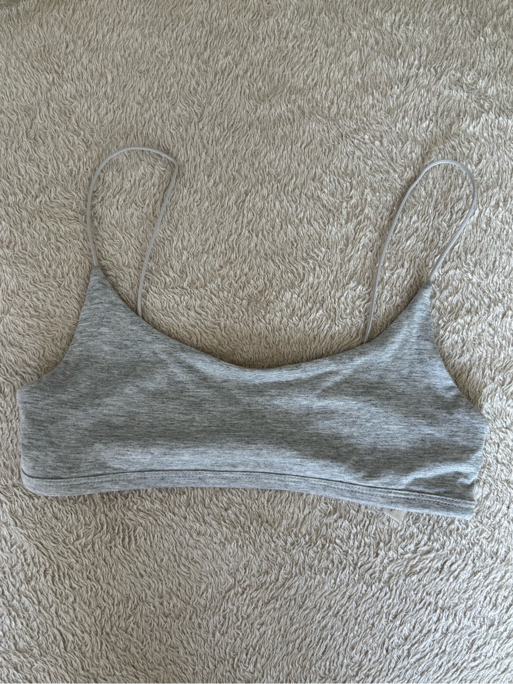Aritzia Grey Bra Top
